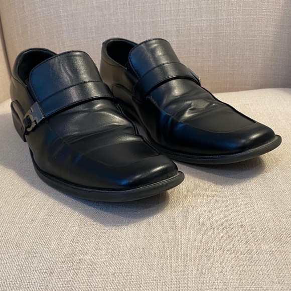 Perry Ellis Other - Men's Perry Ellis Black Dress Shoes - 8.5